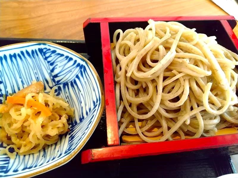 ふよう定食のお蕎麦