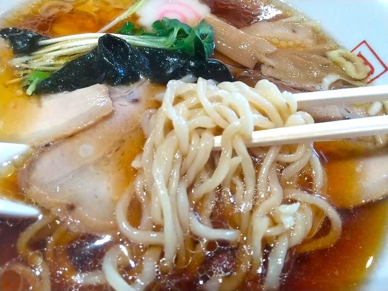 チャーシューメンの麺