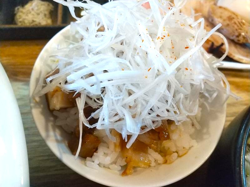 隆のネギチャー丼