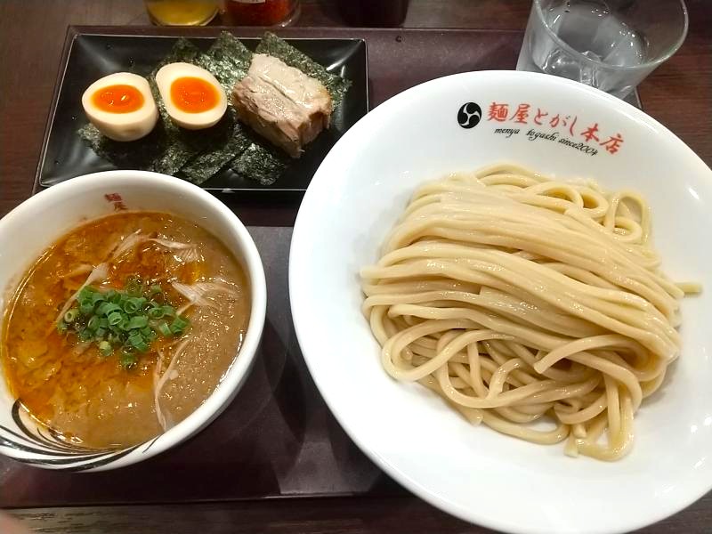 とがしの濃厚つけ麺(白)