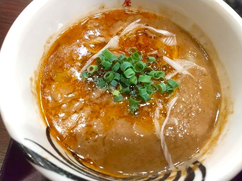 濃厚つけ麺のスープ(海老味の白)